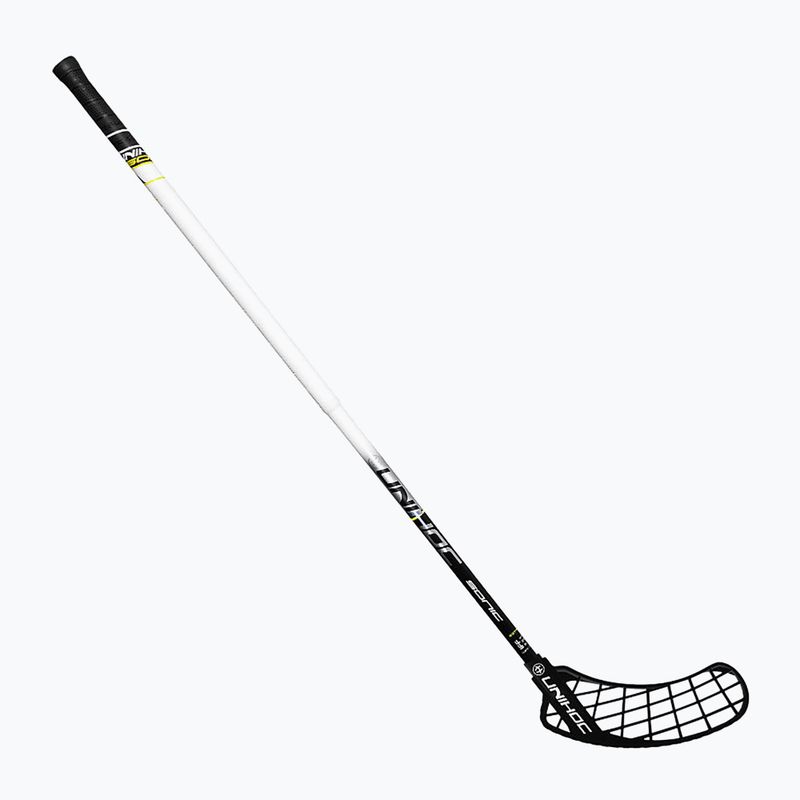 UNIHOC Sonic Top Light II 28 schwarz-weiss 02688 Unihockeyschläger für Linkshänder 6