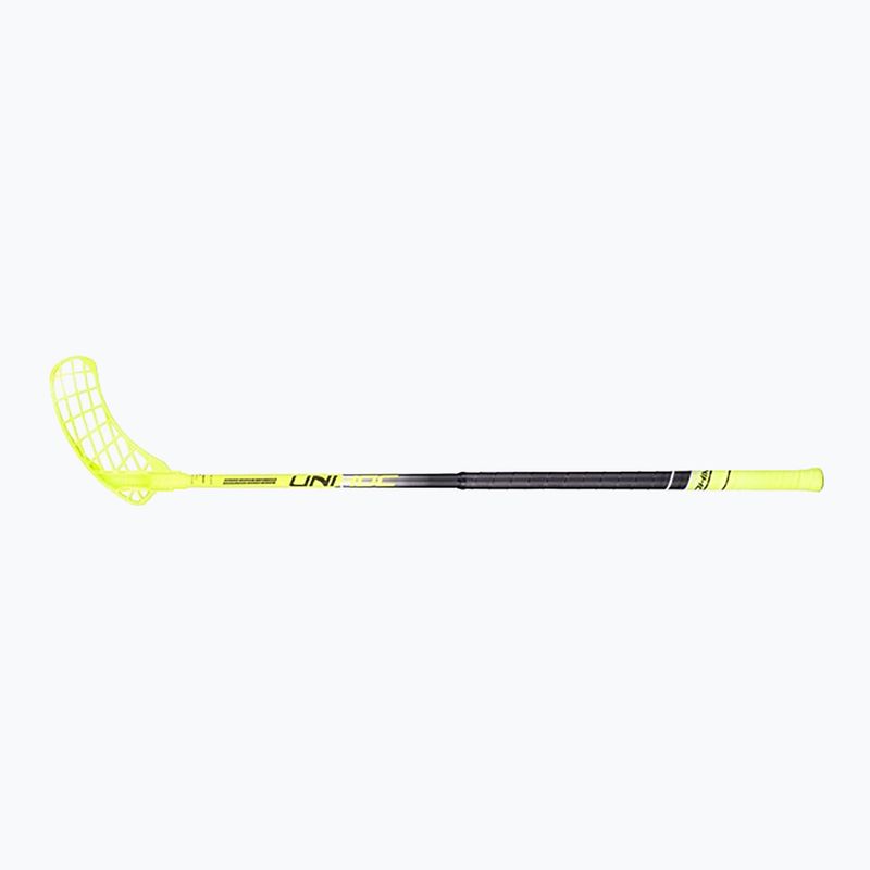 UNIHOC Sonic Composite 26 gelb-schwarz Unihockeyschläger für Rechtshänder 03544 5