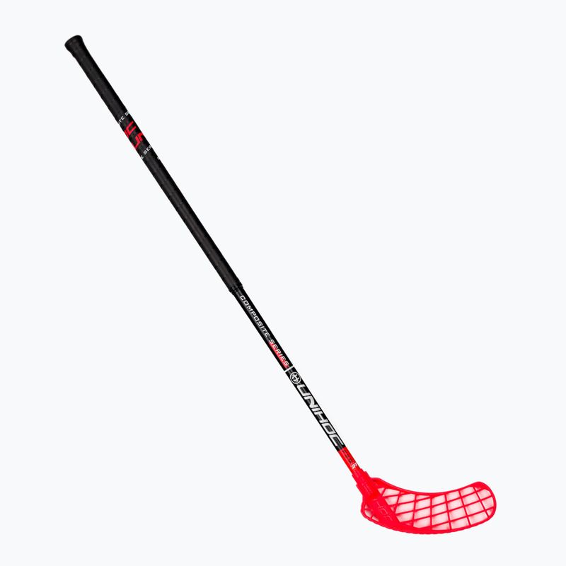 UNIHOC Sonic Composite 29 Linkshänder Unihockeyschläger schwarz/rot 04947