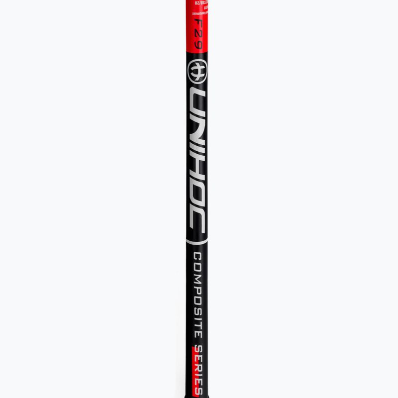 UNIHOC Sonic Composite 29 Linkshänder Unihockeyschläger schwarz/rot 04947 3