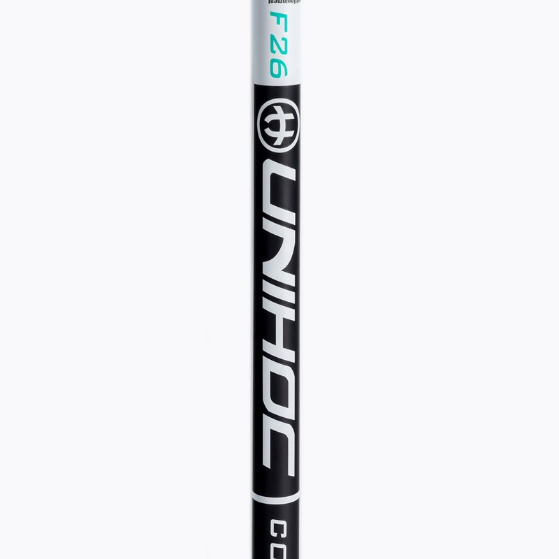 UNIHOC Iconic Composite 26 Linkshänder Unihockeyschläger schwarz-weiß 04941 3