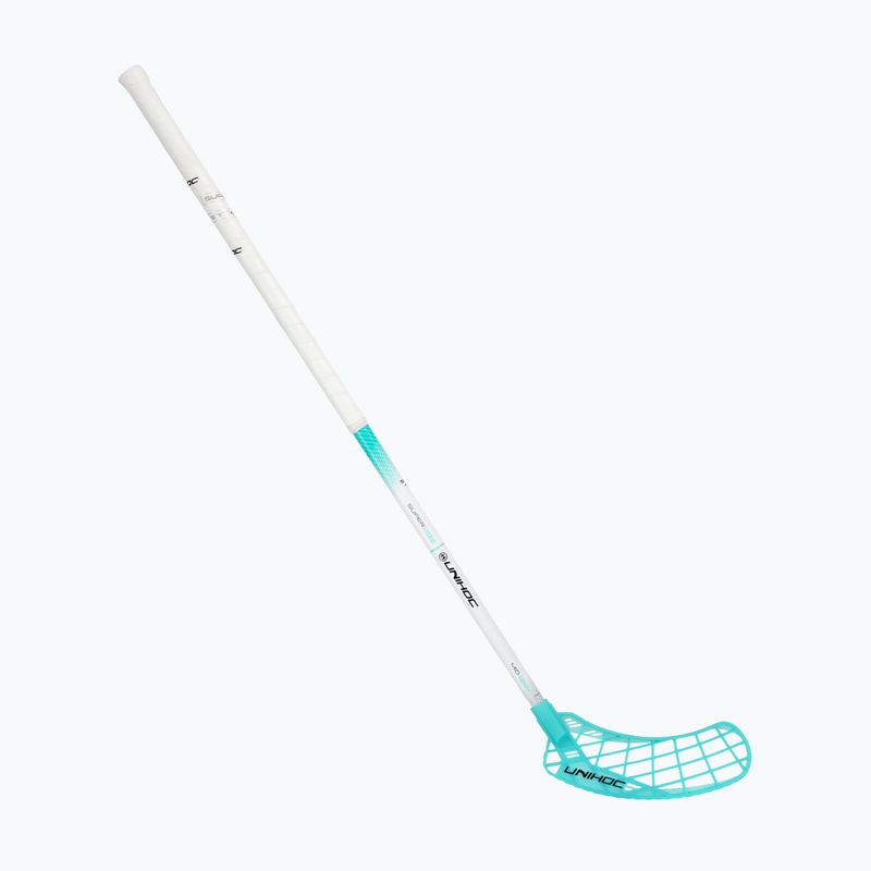 UNIHOC Epic Superskin Mid 29 Unihockeyschläger für Linkshänder weiß 04943 5