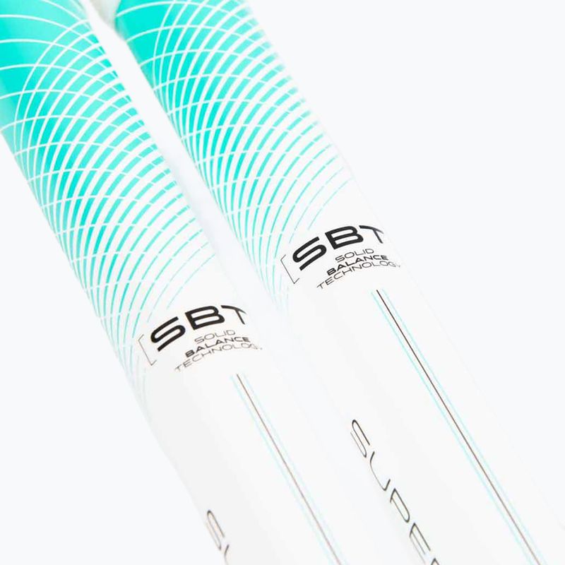 UNIHOC Epic Superskin Mid 29 Unihockeyschläger für Linkshänder weiß 04943 6