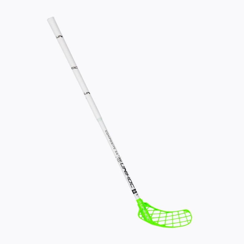 UNIHOC Unity Composite Unihockeyschläger für Linkshänder weiß 04945