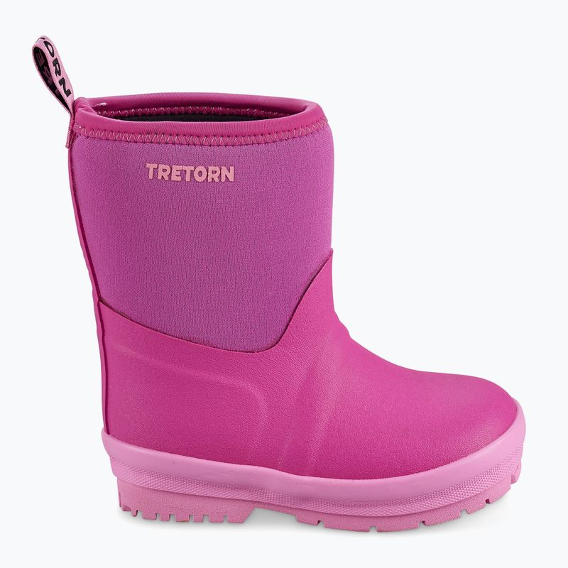 Tretorn Kuling Neopren rosa Kinder Gummistiefel 9