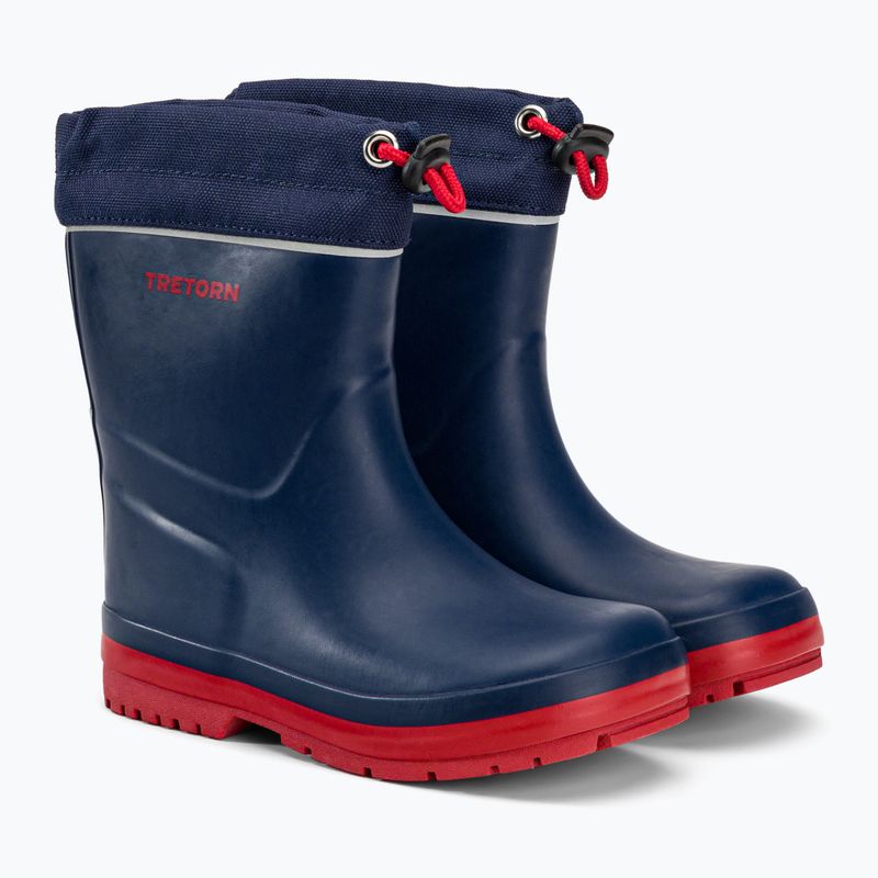 Tretorn Kuling Winter Kinder Gummistiefel navy blau 47329800430 4