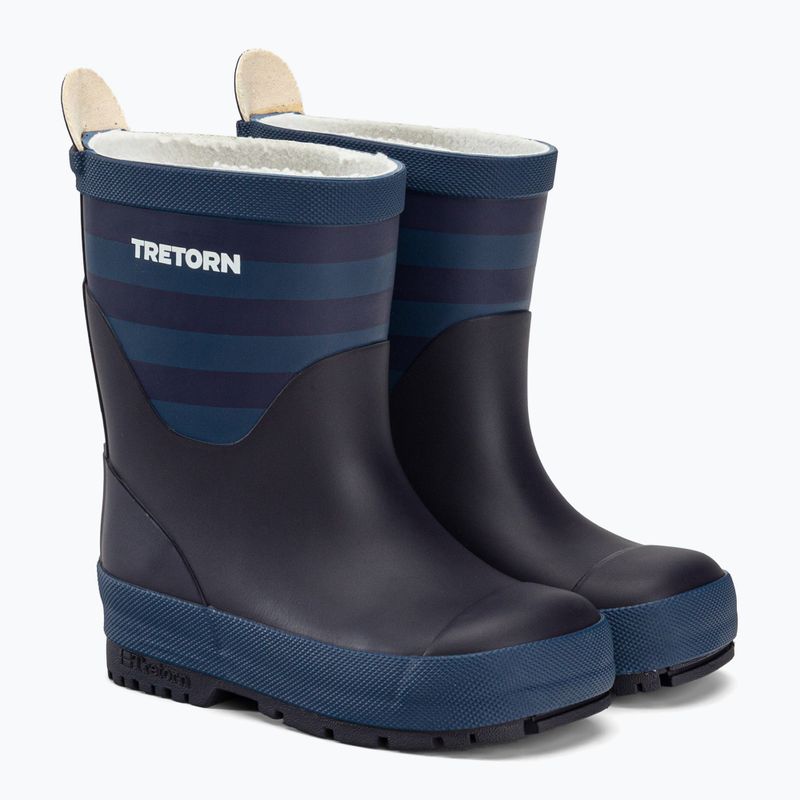 Tretorn Granna marineblaue Kinder Gummistiefel 47265408420 4