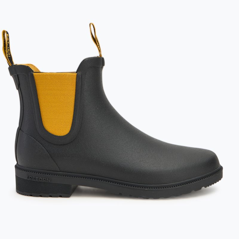 Gummistiefel Tretorn Chelsea Classic black/ harvest 2