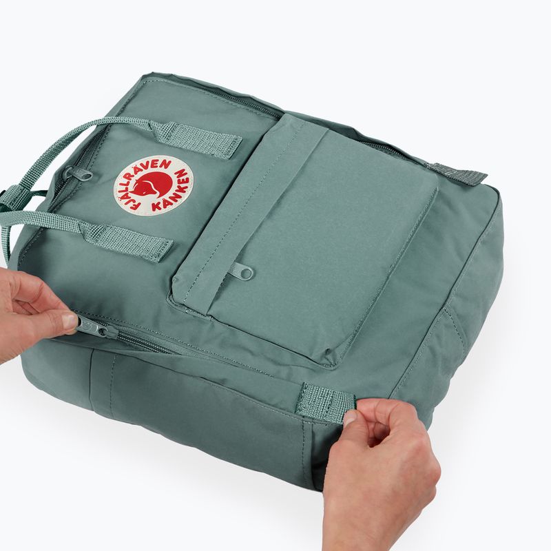 Fjällräven Kanken 16 l Wanderrucksack frostgrün 5