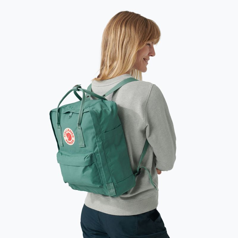 Fjällräven Kanken 16 l Wanderrucksack frostgrün 9