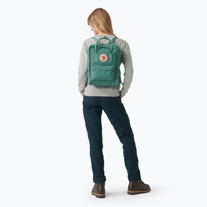 Fjällräven Kanken 16 l Wanderrucksack frostgrün 10