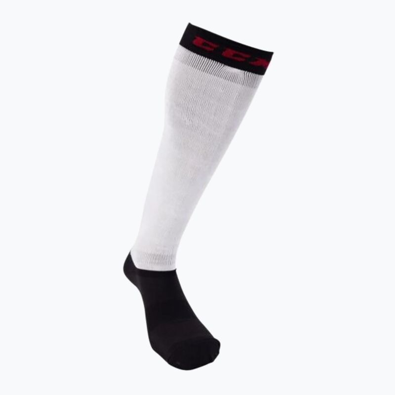 CCM Pro Cut '19 Hockeysocken weiß/schwarz 2