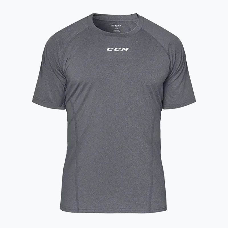 Herren CCM Ribano Performance Lose Passform T-shirt SR grau