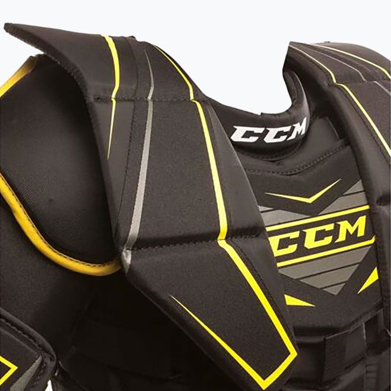 Kinder-Hockey-Torwartweste CCM Premier R1.5 JR schwarz 2