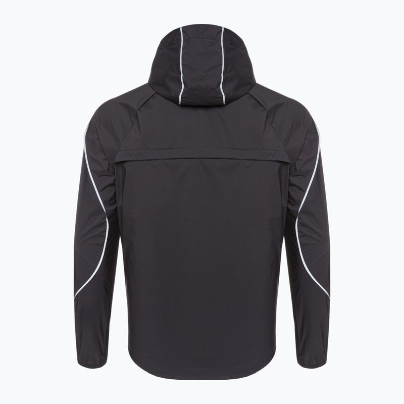 Herren Nike Woven Laufjacke schwarz 2