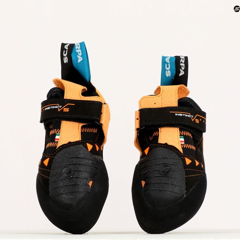 SCARPA Instinct VS Kletterschuhe schwarz-orange 70013-000/1 10