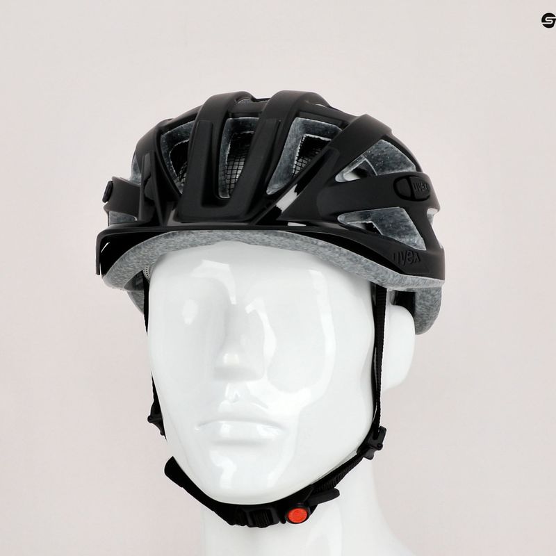 UVEX Fahrradhelm I-vo cc schwarz 410423 08 9