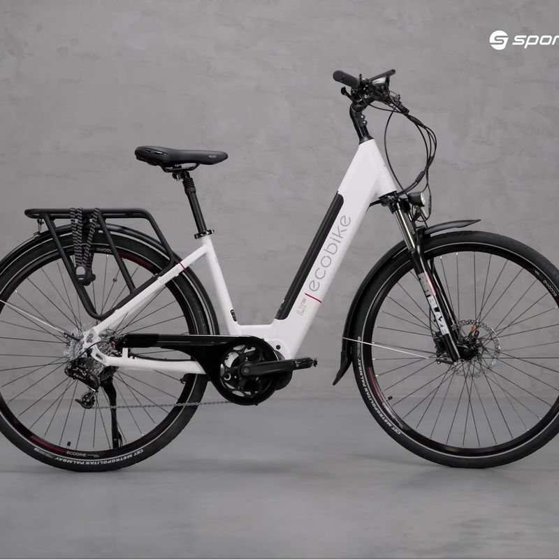 Ecobike LX300 Greenway Elektrofahrrad weiß 1010306 26