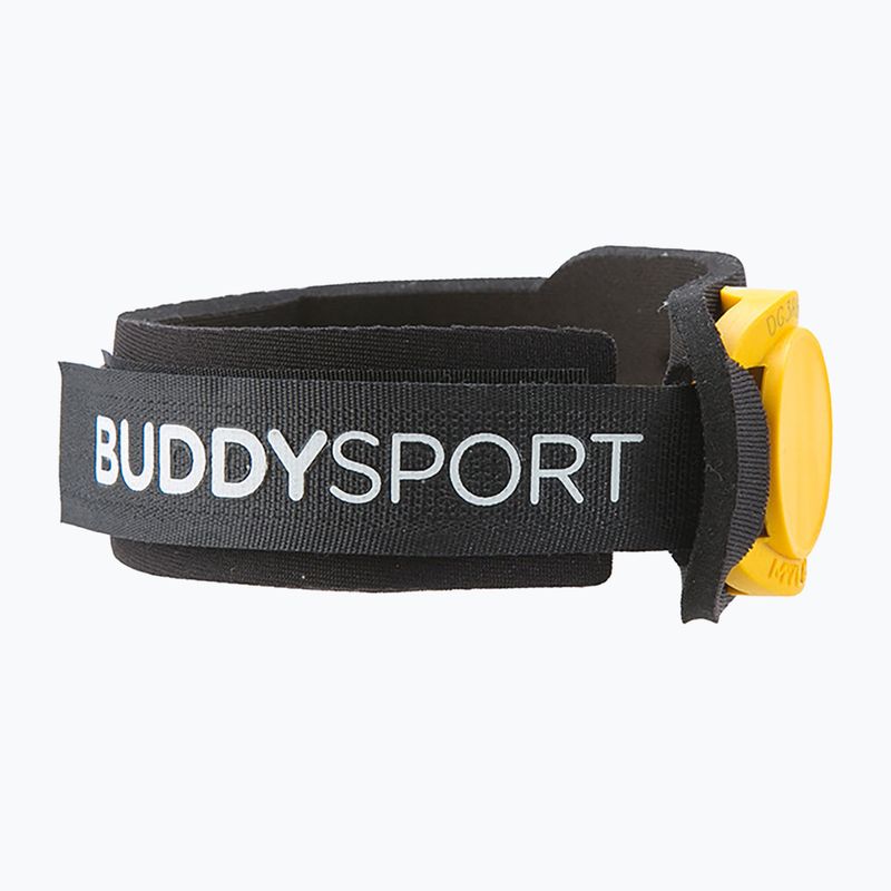 Stirnband BuddySwim Race Chip Holder black