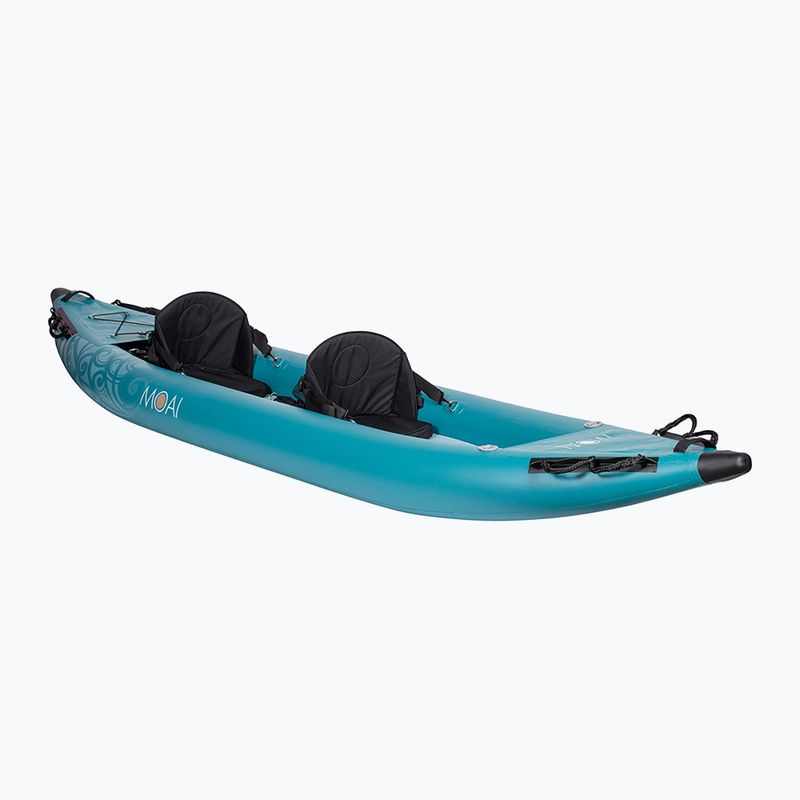 MOAI Tangaloa K2 blau M-21TO2P aufblasbares 2-Personen-Kajak 2