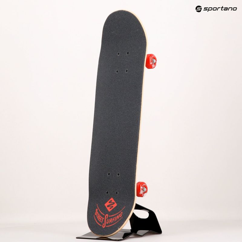 StreetSurfing Street Skate 31 klassisches Skateboard rot 10