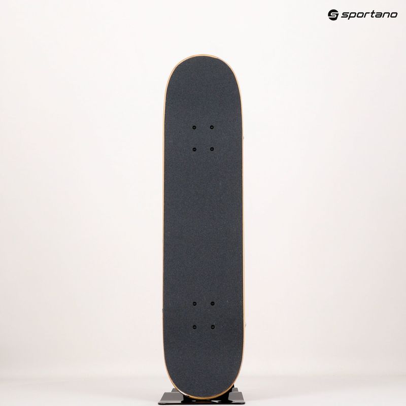 Tricks Muertos Komplette klassische Skateboard weiß und orange 9