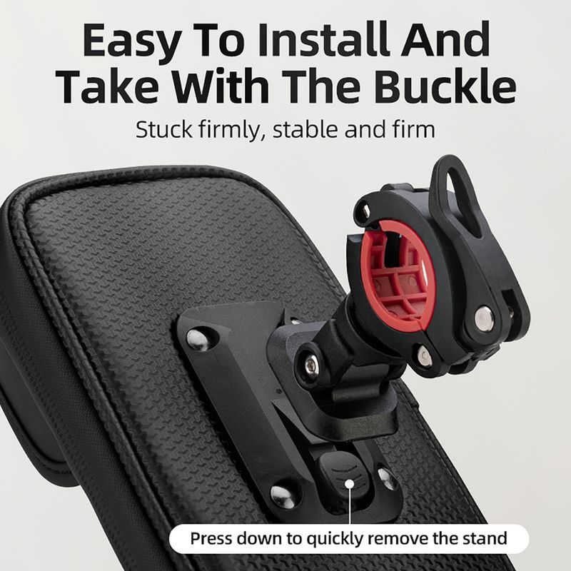 Lenker-Fahrradtasche Rockbros 301101770001 WP Bike Phone Bag for 6.7" black 4