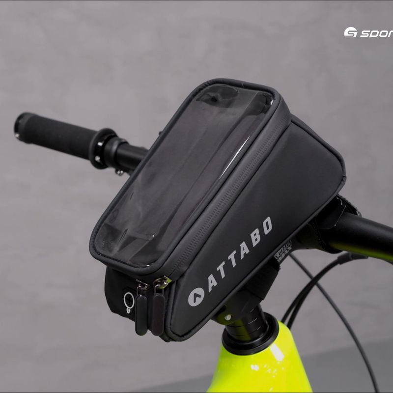 ATTABO Fahrrad Handytasche schwarz ABH-200 20