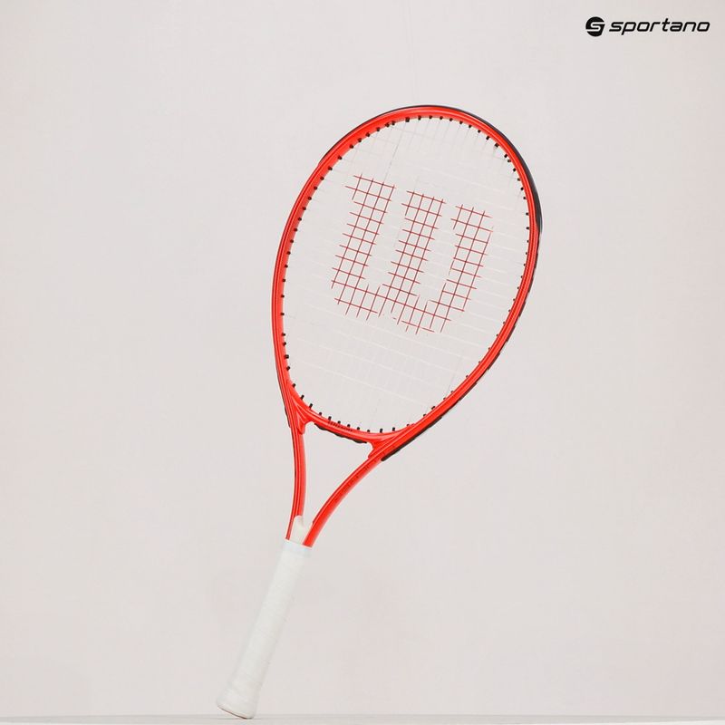 Wilson Tennisschläger für Kinder Roger Federer 26 Half Cvr rot WR054410H+ 8