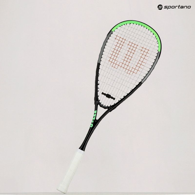 Wilson Sq Blade Team Squashschläger schwarz WR042810H 5