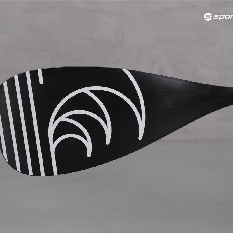 AQUASTIC 3-teiliges SUP-Paddel 170-220 cm schwarz AQS-SPD002 12