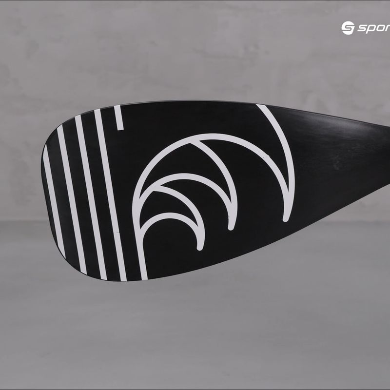 SUP 2-teiliges Paddel AQUASTIC 170-220 cm schwarz AQS-SPD003 13