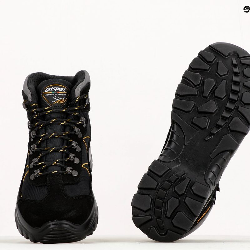 Grisport Herren-Trekking-Stiefel schwarz 13362SV86G 11