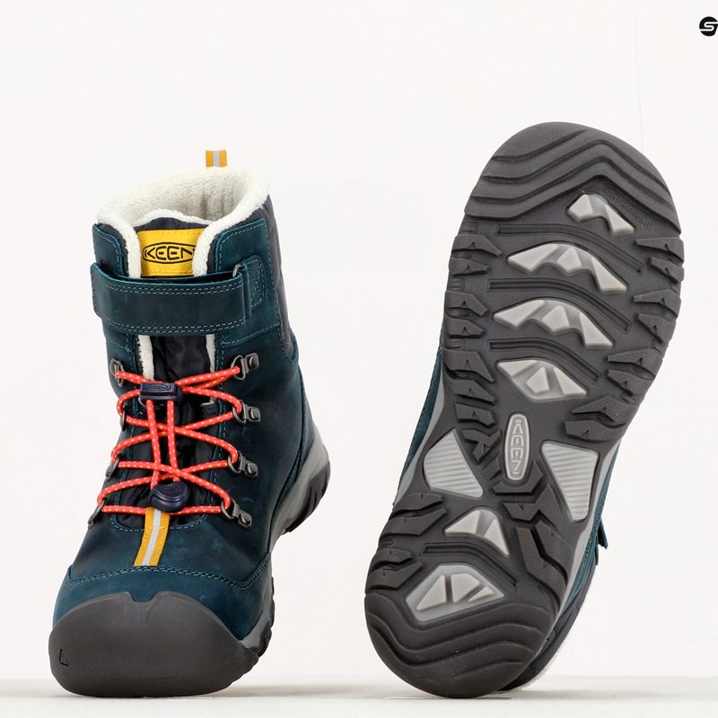 KEEN Greta grün Kinder-Trekkingschuhe 1025523 12