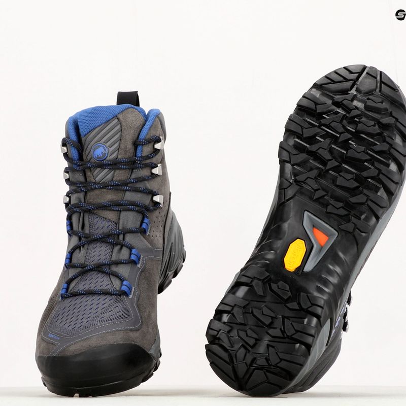 MAMMUT Herren-Trekkingstiefel Sapuen High GTX grau 10
