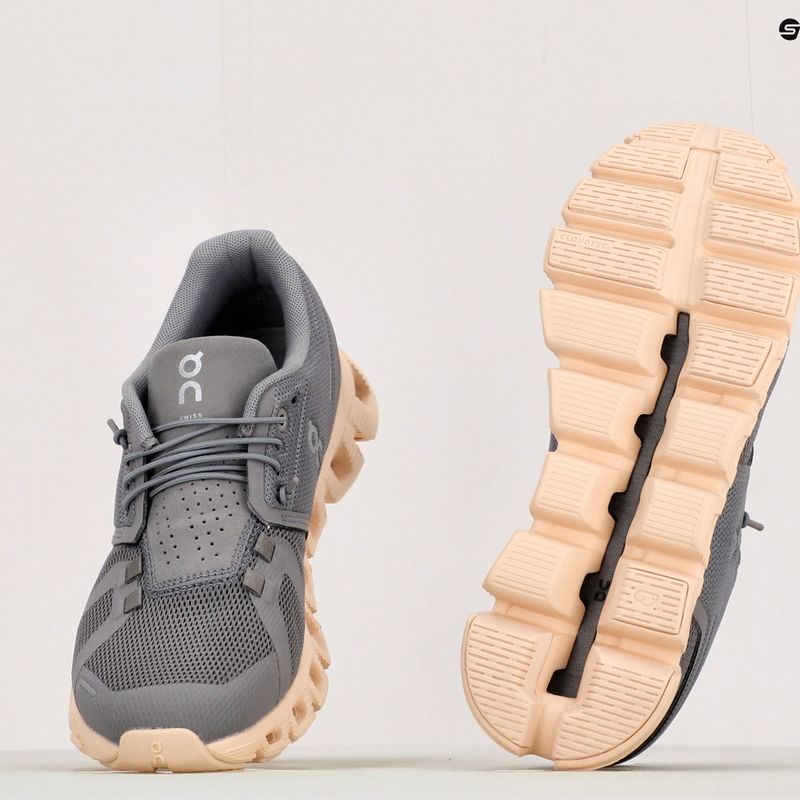 Laufschuhe Damen On Cloud 5 grau 5998883 11