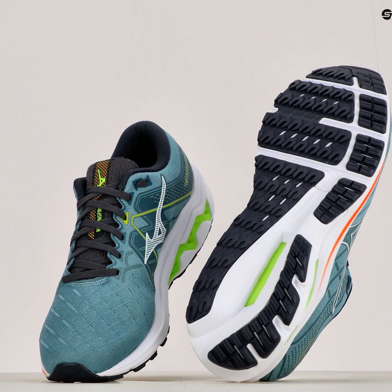 Laufschuhe Herren Mizuno Wave Inspire 18 blau J1GC22441 16
