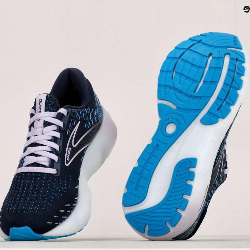 Laufschuhe Damen Brooks Glycerin 2 dunkelblau-blau 123692A499 13