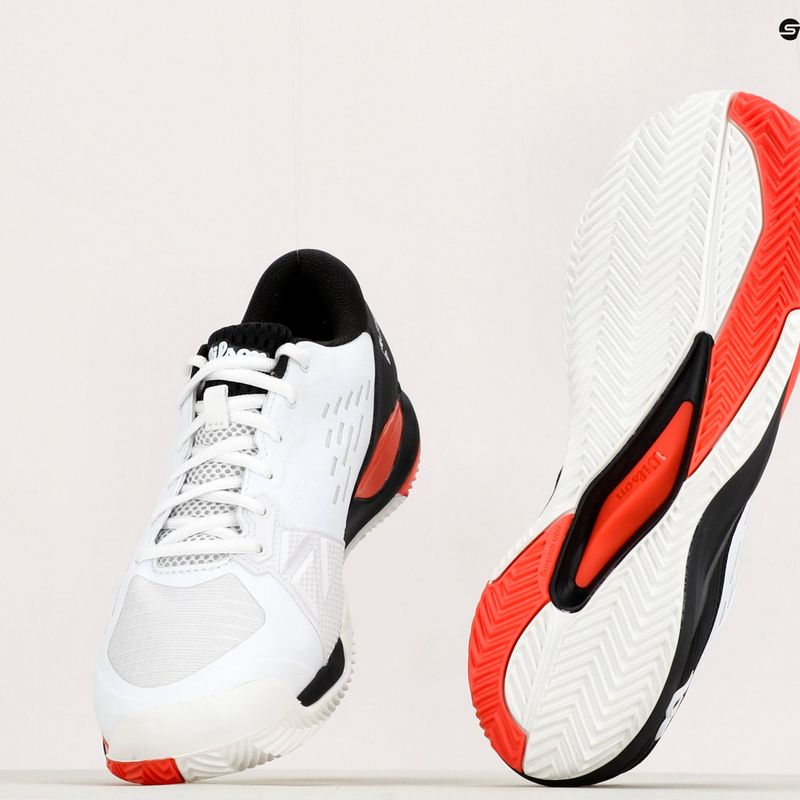 Wilson Rush Pro Ace Clay Herren Tennisschuhe schwarz und weiß WRS329520 13