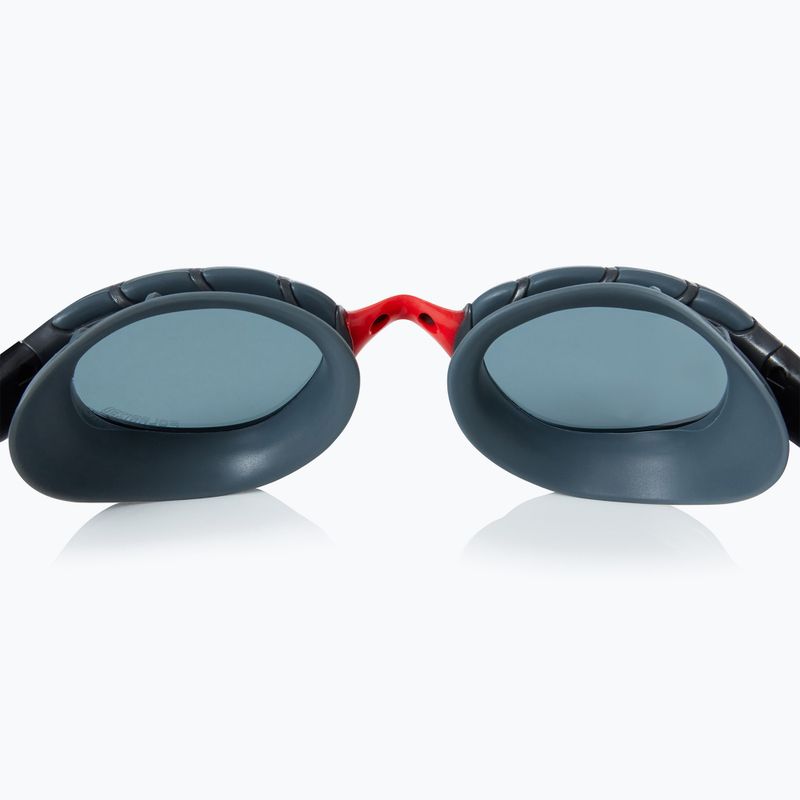 Zoggs Predator Polarized grau/grau/polarisiertes Rauchglas Schwimmbrille 3