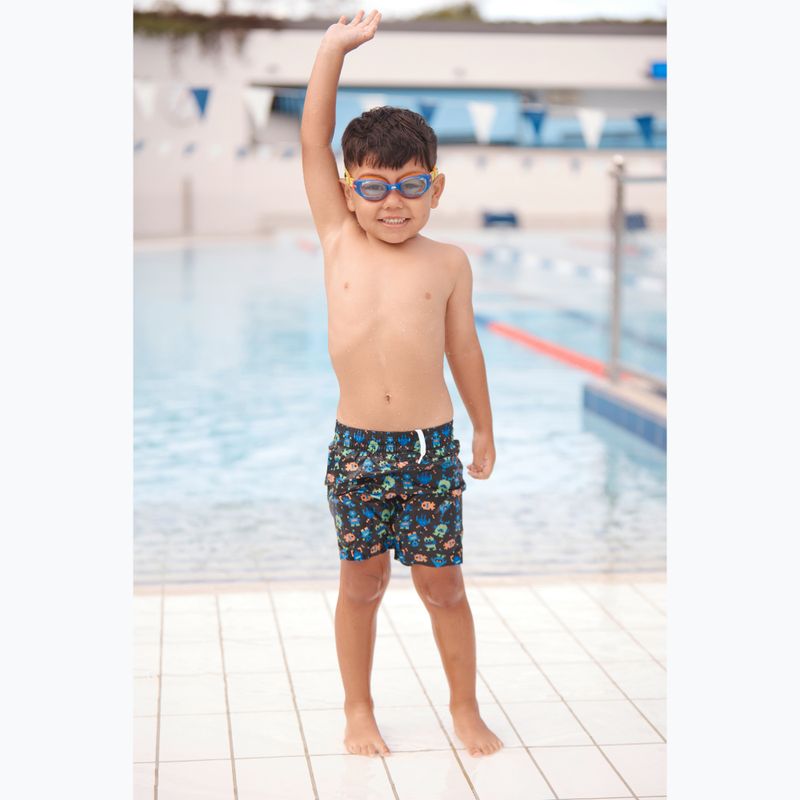 Zoggs Little Sonic Air Kinderschwimmbrille blau/grün/hellblau/tint blue 3