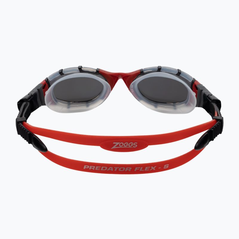 Zoggs Predator Flex Titanium Silber Schwimmbrille 461054 5