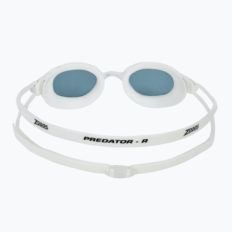 Schwimmbrille Zoggs Predator white/ white/ tint smoke 4