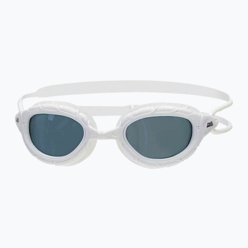 Schwimmbrille Zoggs Predator white/ white/ tint smoke