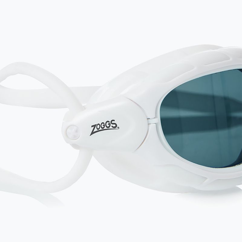 Schwimmbrille Zoggs Predator white/ white/ tint smoke 3