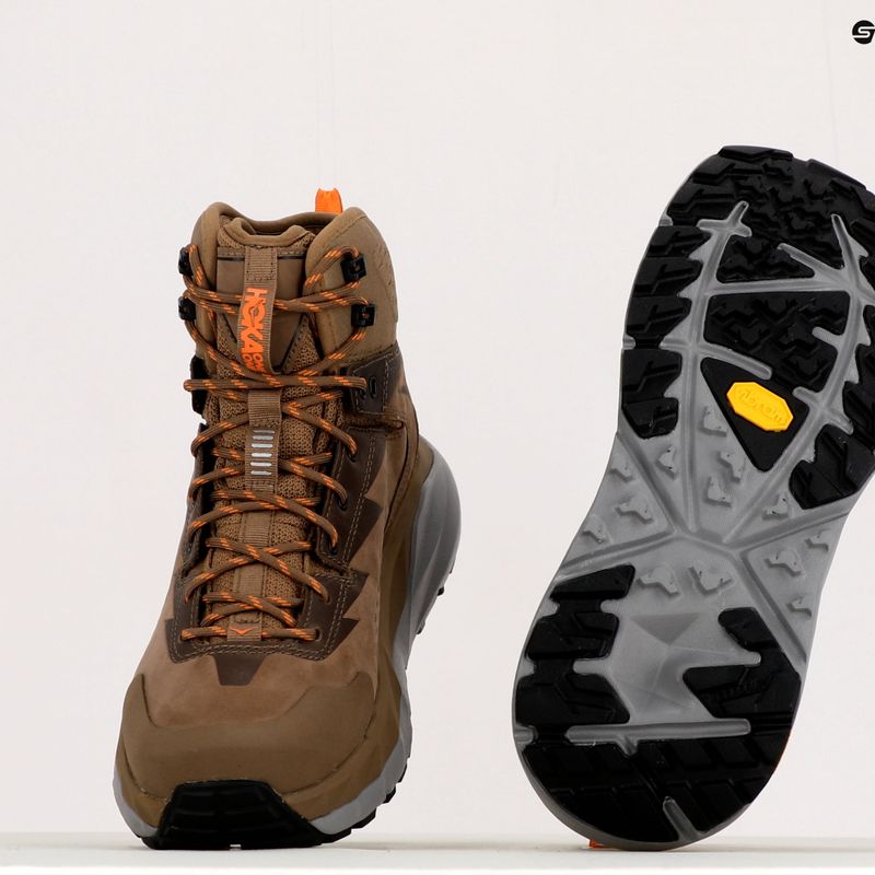 Herren-Trekking-Stiefel HOKA Kaha GTX braun 1112030 9