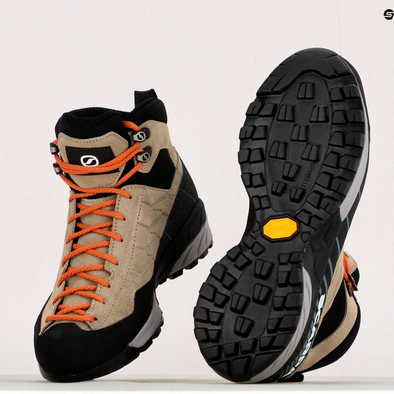 Zustiegsschuhe Damen SCARPA Mescalito Mid GTX braun 72097-202 16