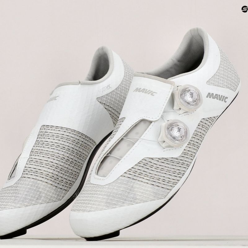 Mavic Tretry Cosmic Ultimate III Herren Rennradschuhe weiß L41128300 9