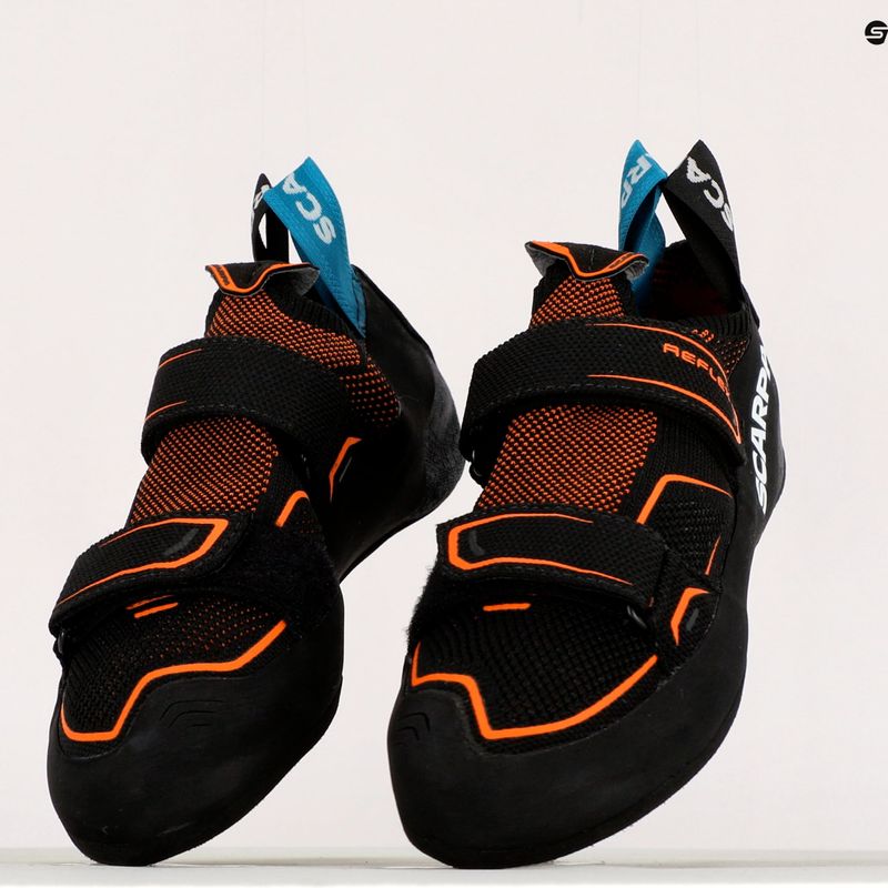 SCARPA Reflex V Damen Kletterschuh schwarz-orange 70067-000/1 9