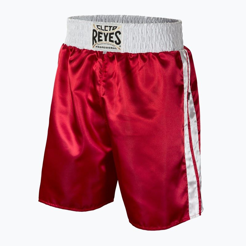 Boxershorts Herren Cleto Reyes Satin Boxing red/white